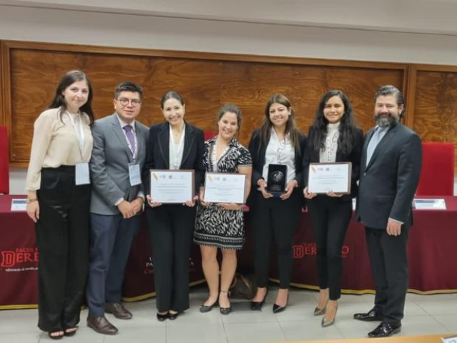 Estudiantes de Derecho del ITAM ganan el 1er. lugar en el Concurso UP-ICC Moot 2022