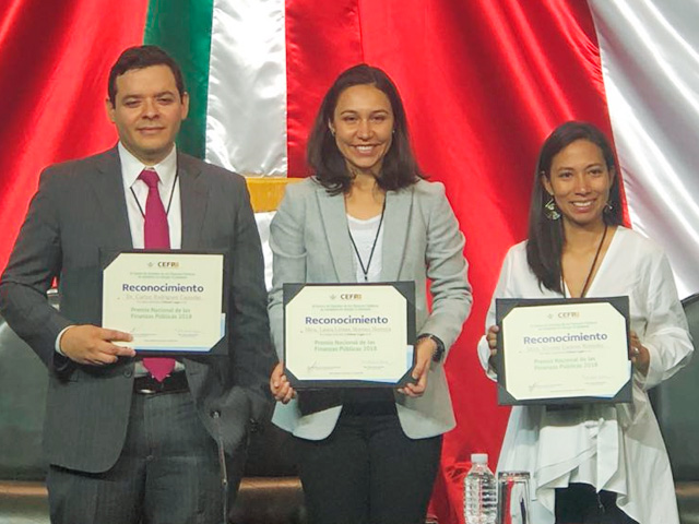 Ganadores del Premio Nacional de las Finanzas Públicas 2018 Ganadores del Premio Nacional de las Finanzas Públicas 2018