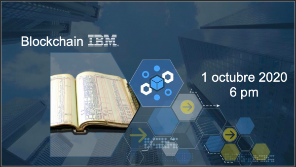 Póster Blockchain IBM