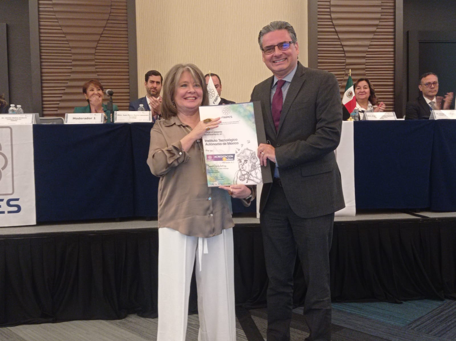 ITAM received FIMPES accreditation for the following 7 years.