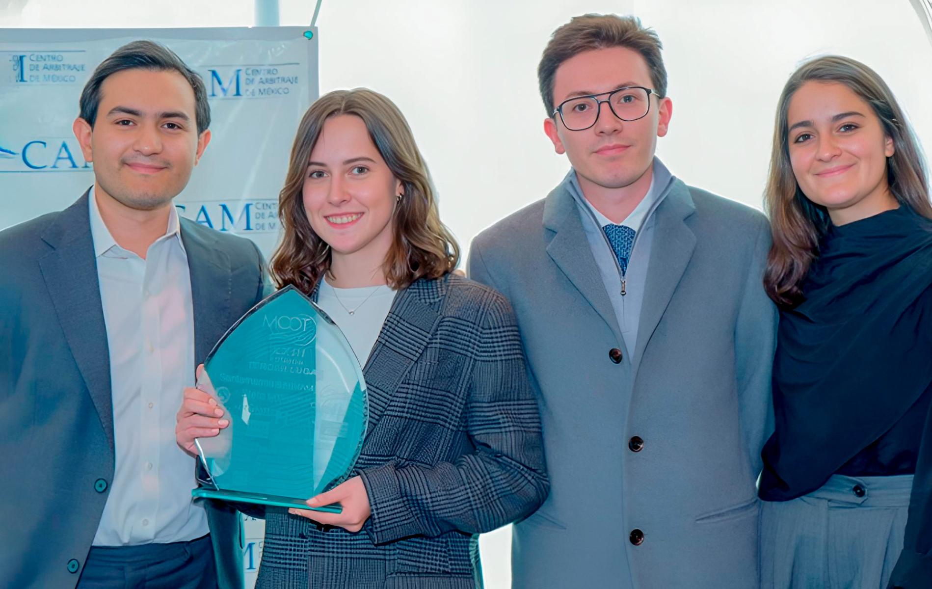 Estudiantes del ITAM obtienen el tercer lugar en MOOT México XXIII