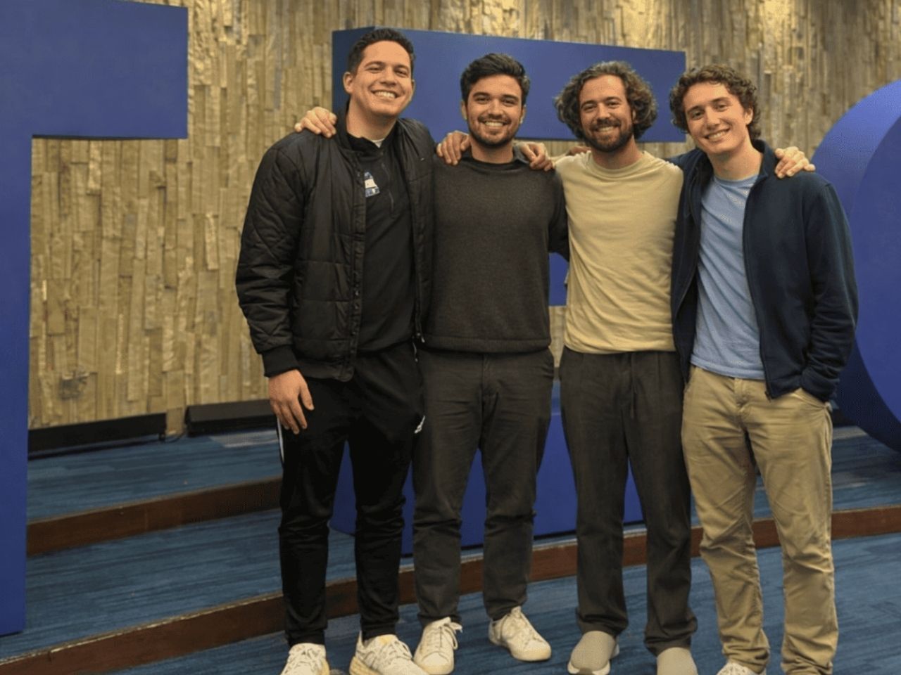 Sebastián, Santiago, José y Fernando, ganadores del START Hack 2026
