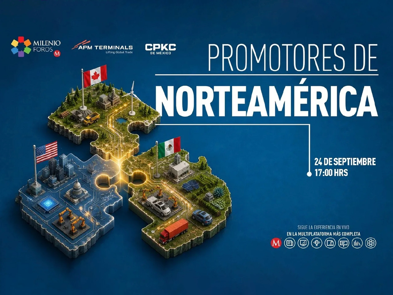 Promotores de Norteamérica 2026 del periódico "Milenio"