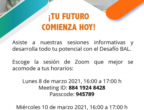 Póster Desafío BAL