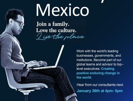 Career Services del ITAM invita a la sesión de reclutamiento remota de McKinsey