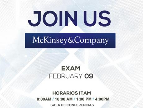 Bolsa de Trabaja invita a Exámenes de McKinsey & Company