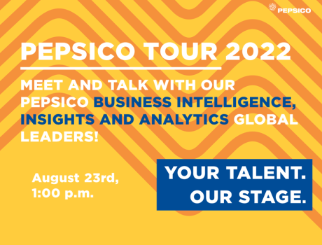 Poster Career Services: Sesión de reclutamiento Pepsico