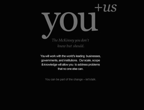 Bolsa de Trabajo invita a la presentación y examen de McKinsey & Company