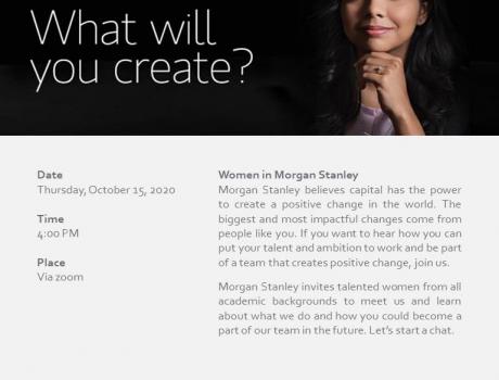 Póster Morgan Stanley