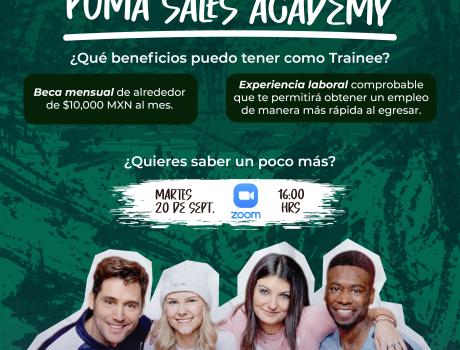Career Services del ITAM invita a la sesión de reclutamiento remota de Puma 