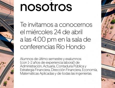 Bolsa de Trabajo invita a la presentación de Uber