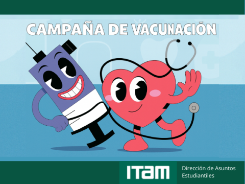 Campaña de vacunación en el ITAM