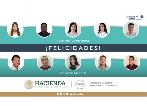 Póster Dos alumnos del ITAM ganaron el primer lugar y la mención honorífica en la primera edición del Premio de ensayo