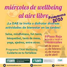 "Miércoles de wellbeing al aire libre" En Plaza Roja