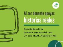 Conoce los resultados después de una semana del reto "Un ITAM... Nuestro ITAM"