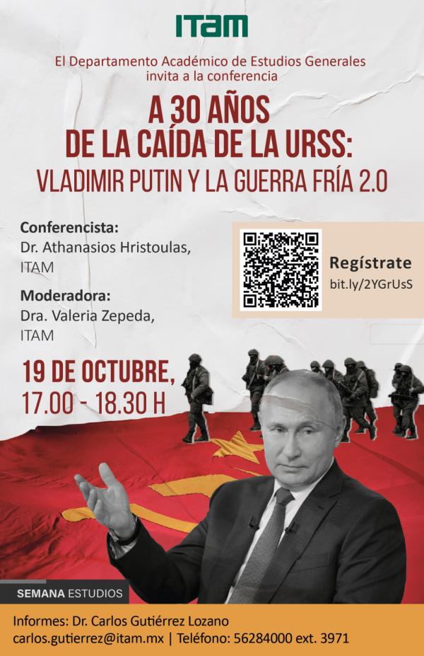 A 30 años de la caída de la URSS: Vladimir Putin y la Guerra Fría 2.0
