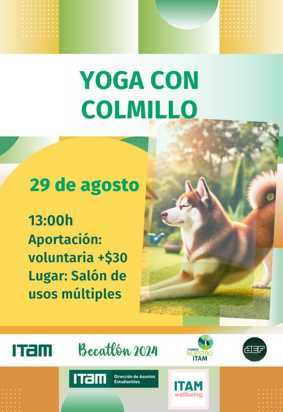 Becatlón 2024: Yoga con Colmillo