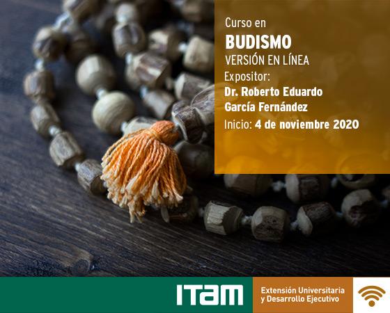 Póster Curso en Budismo (Versión en línea)
