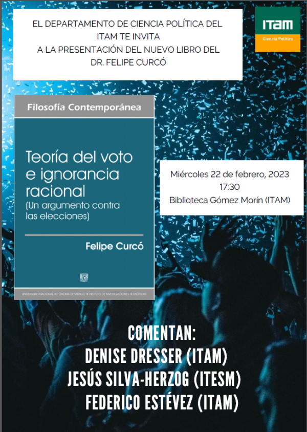 Presentación del libro "Teoría del voto e ignorancia racional (un argumento contra las elecciones)