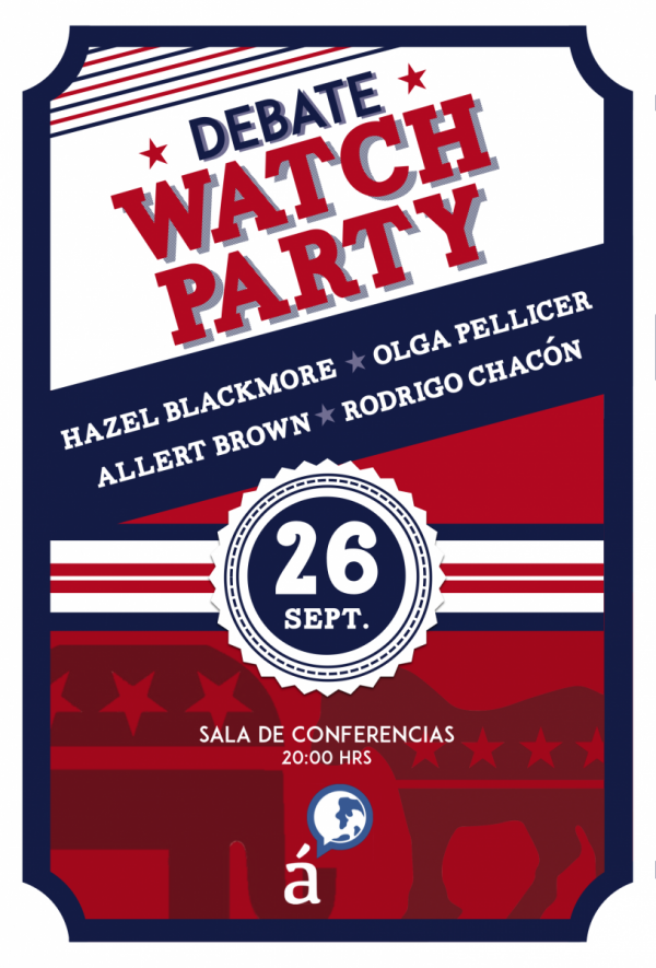 Debate Party: ¿Hillary o Trump?