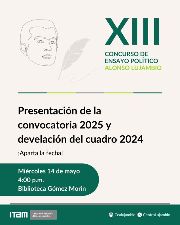 Presentación de la convocatoria 2025 y develación del cuadro 2024