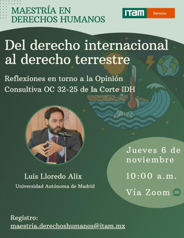 Del Derecho Internacional al Derecho Terrestre