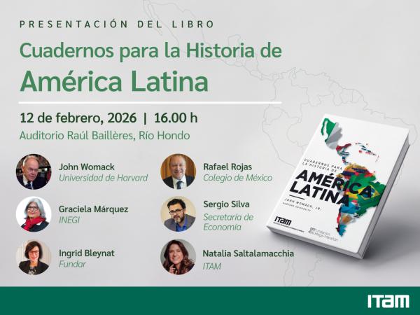 Presentación del libro "Cuadernos para la Historia de América Latin"