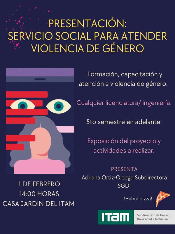Poster: Presentación del servicio social