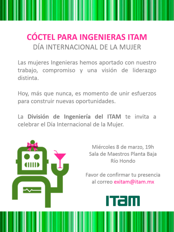 Día Internacional de la Mujer, coctel para exalumnas de Ingeniería