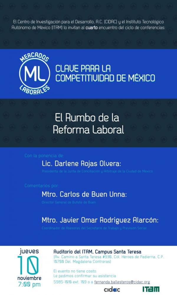 Conferencia sobre la Reforma Laboral