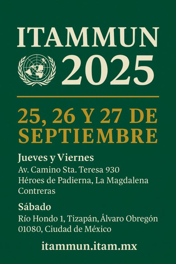 ITAMMUN 2025 - Una experiencia que transformará tu visión del mundo