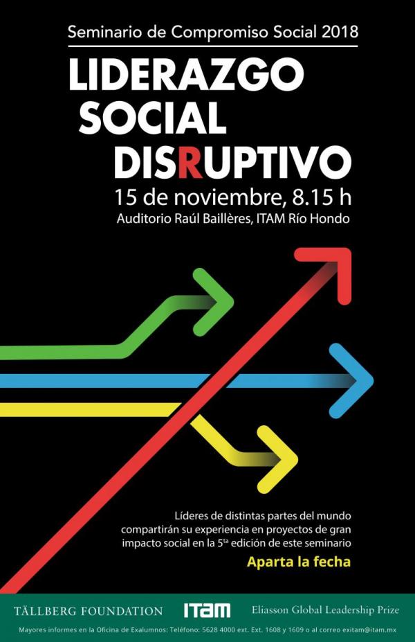 Seminario de Compromiso Social 2018: Liderazgo social disruptivo