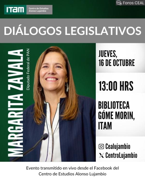 Diálogos legislativos: Margarita Zavala