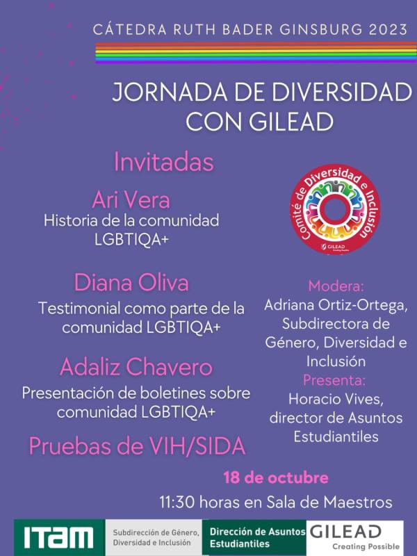 Testimonios, pruebas de VIH/SIDA y presentación de materiales