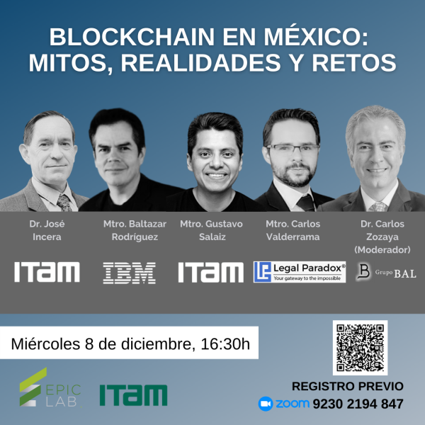 Panel Blockchain en México: Mitos, Realidades y Retos
