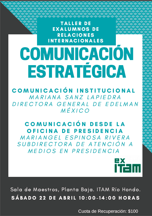 Taller de Exalumnos de Relaciones Internacionales