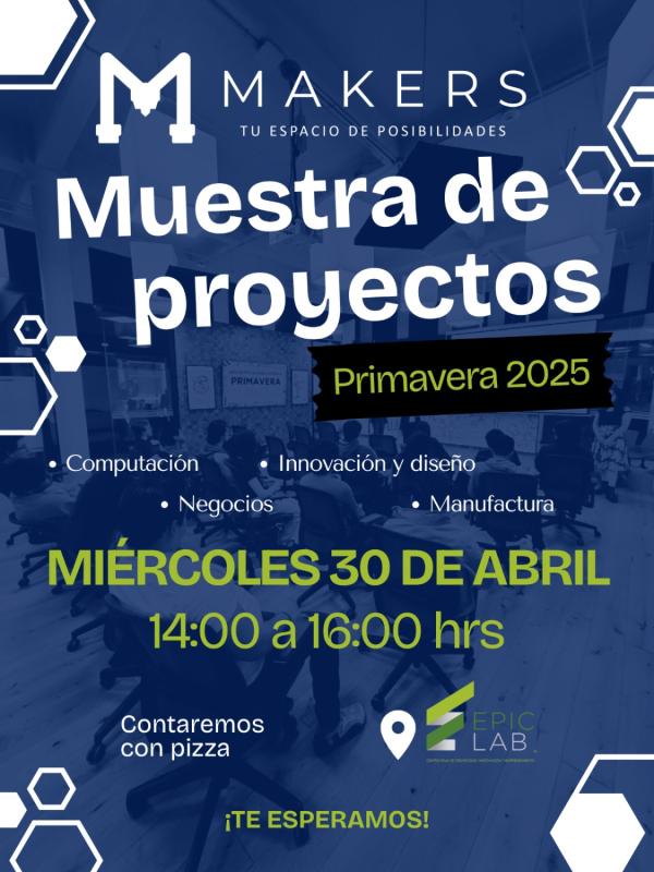 Muestra de proyectos Primavera 2025