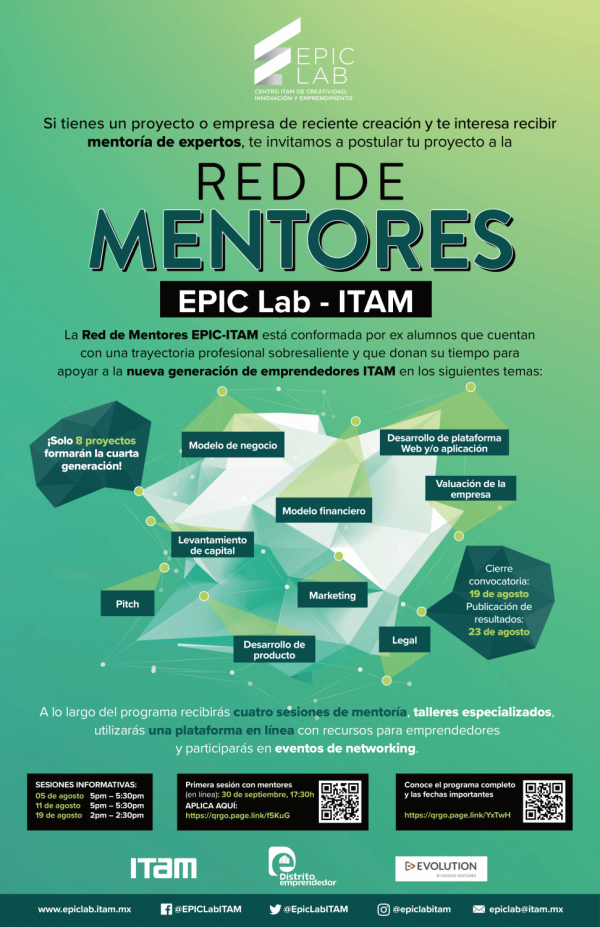 Póster Sesión informativa: Red de Mentores
