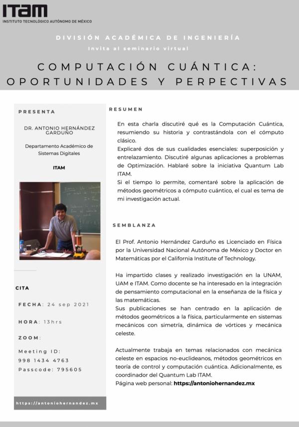 Computación Cuántica: Oportunidades y Perspectivas