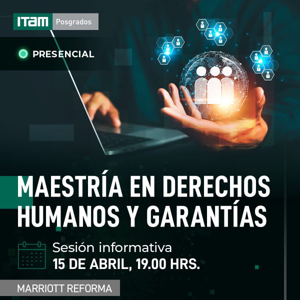 Sesión informativa de la Maestría en Derechos Humanos y Garantías