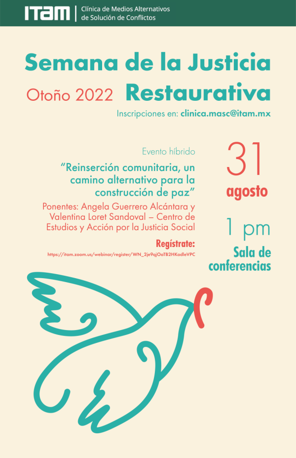 Reinserción comunitaria, un camino alternativo para la construcción de paz