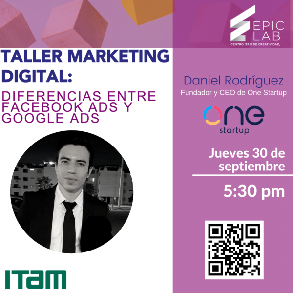 Póster Taller Marketing Digital