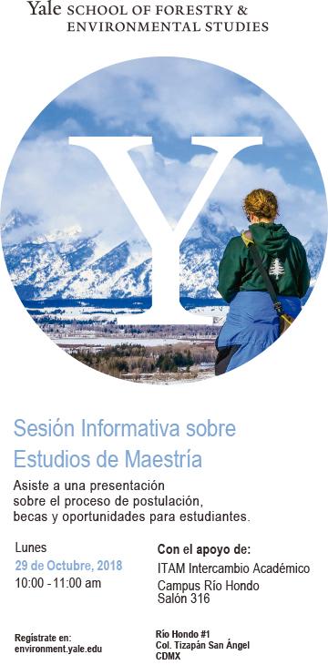 Sesión informativa de la Universidad de Yale