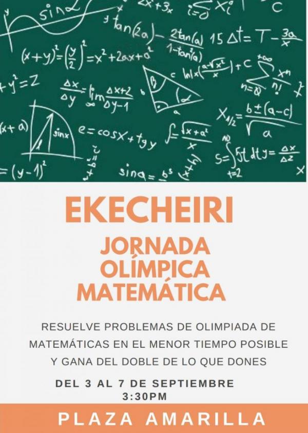 Jornada Olímpica de Matemáticas