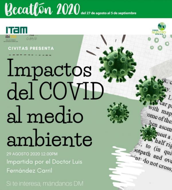 Conferencia: Impactos del COVID al medio ambiente
